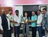 Santaji seva mandal Bhandara dwara aayojit kojagiri va gunvant Vidyarthi Satkar samarambh