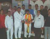 Santosh Mahale shiv sena Dhule Satkar by Maharashtra prantik Tailik Mahasabha Dhule