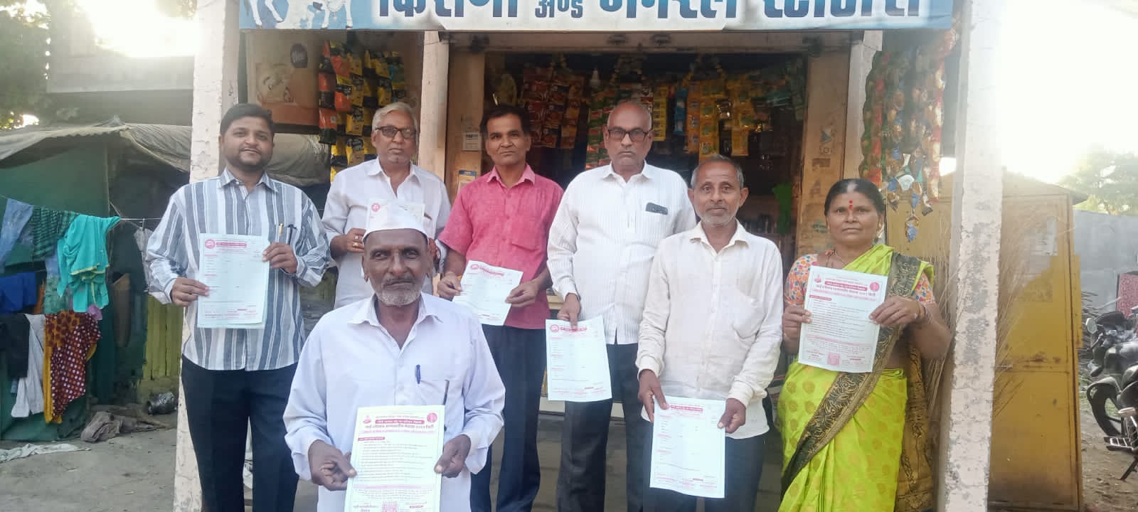 Shirdi teli Samaj Palak Parichay melava form Distribution
