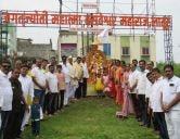 Shri Mahatma Basaveshwar Jayanti celebrated with enthusiasm by Veerashaiva Teli Samaj Latur