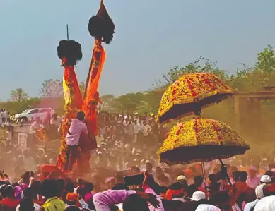 Teli Bhutoji Maharaj Pratham Manachi Kawad