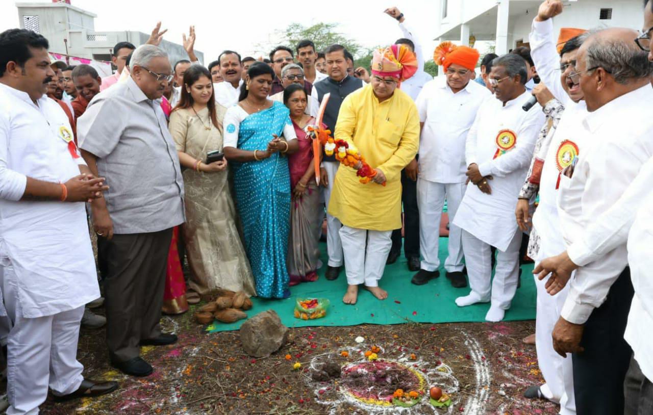 Teli Samaj Shirpur Bhavan Bhoomi Pujan Karyakram