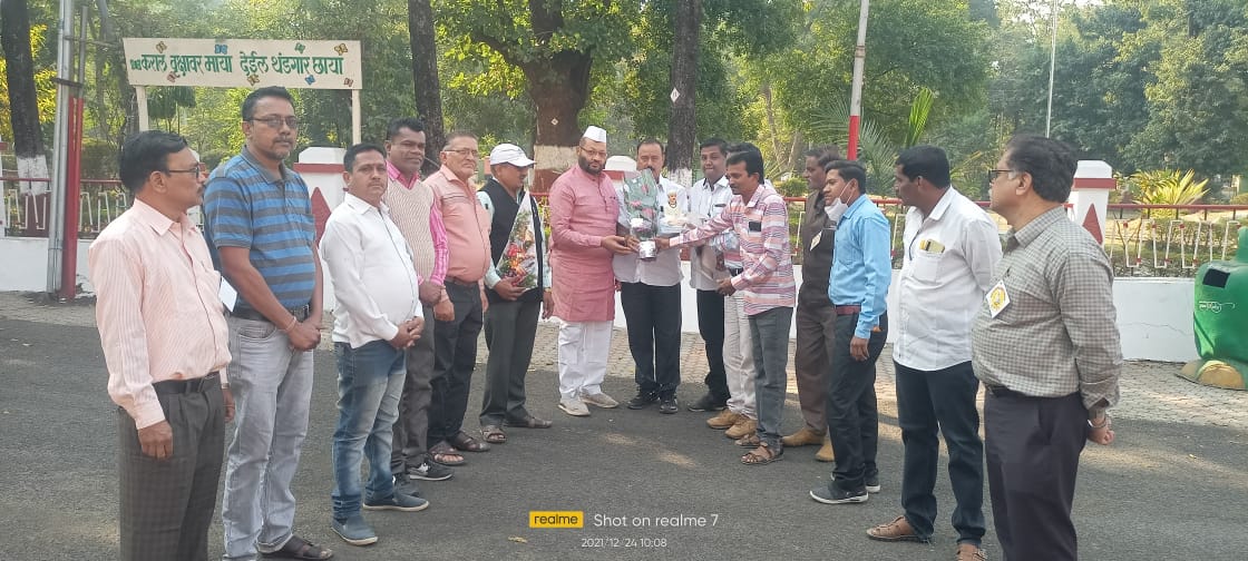 Teli Samaj mahasangh Satkar Gajanan Shelar