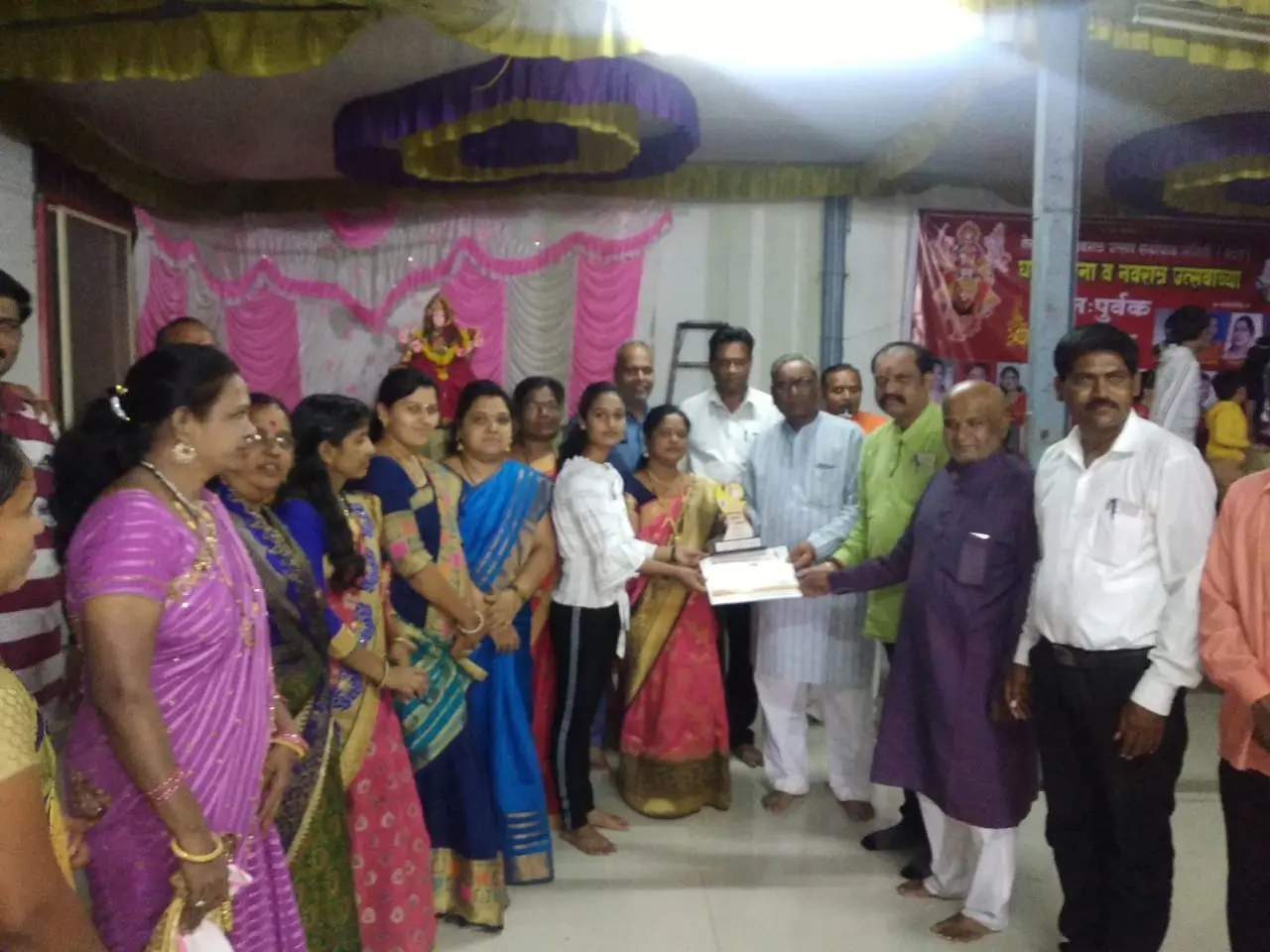 Teli Sena Aurangabad gunvant Vidyarthi Satkar