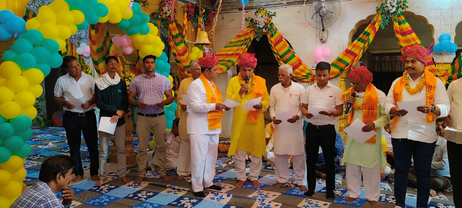 Tonk Sahu Samaj Snehmilan tatha shapath grahan samaroh
