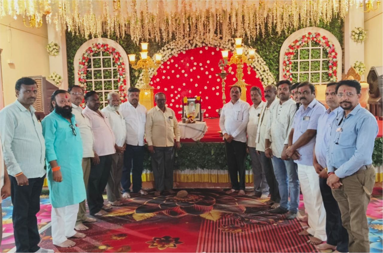 Umarga Teli Samaj celebrate Santaji Jagnade Maharaj Jayanti Utsav