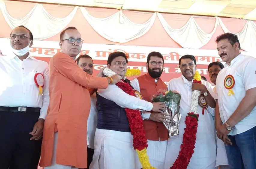 Vijay Chaudhary elected as President of Maharashtra Prantik Teli Sabha