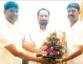 karnataka deputy chief minister Satkar samarambh by Teli Samaj Sangli