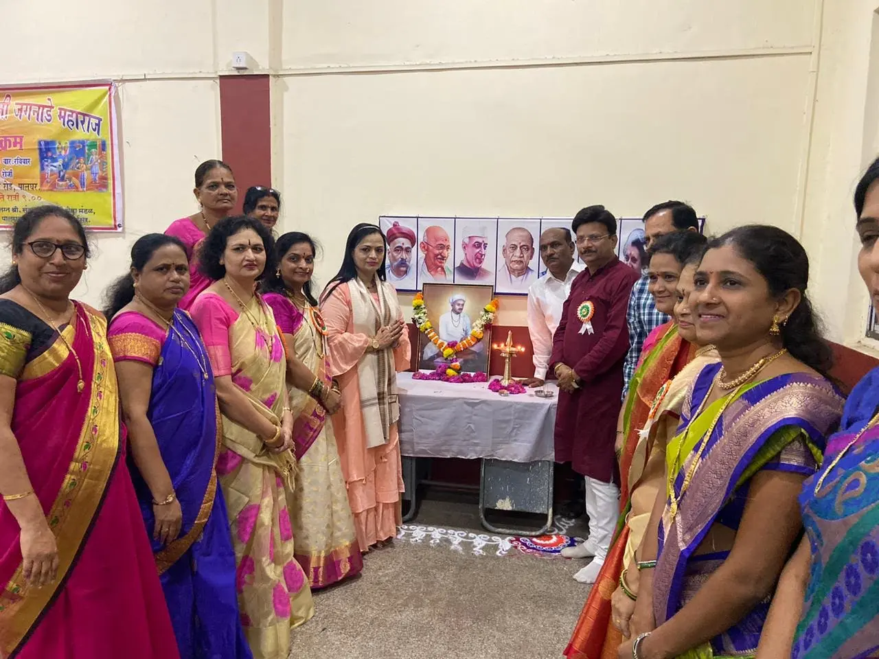 maharashtra talik mahasabha Palghar Ayojit rashtriya sant Santaji Jagnade Maharaj Jayanti