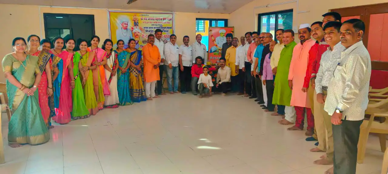 new Nashik Teli Samaj Celebrate with enthusiasm shri sant santaji maharaj jagnade jayanti