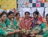prantik tailik Mahasabha Mahila aghadi Bhavya Nari Shakti Samman