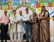 pratibha samman samaroh Radha Krishna Sahu Samaj samiti Bhopal 