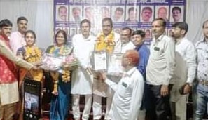 rashtriya teli sahu mahasangathan Bhavya Swagat in Chhindwara