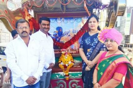 sant santaji jagnade maharaj jayant to celebrat in Kannad Aurangabad District 