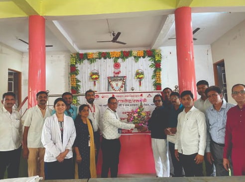 sant santaji jagnade maharaj jayanti celebration by Teli Samaj Vikas Sanstha Mauda
