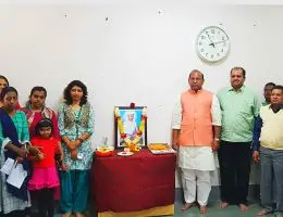 santaji maharaj jagnade jayanti celebrate by Ramdas Tadas Member of Parliament Wardha Loksabha