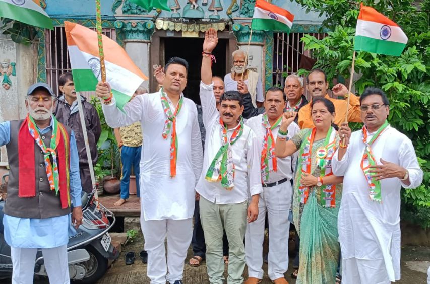 teli Sahu Samaj Indore Tiranga Yatra