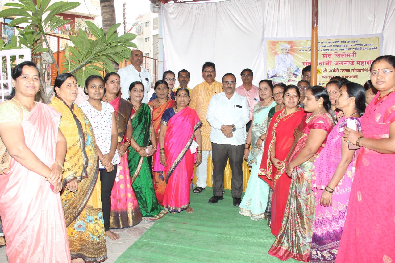 teli Samaj Aurangabad celebrates Sant Santaji Jagnade Maharaj Jayanti