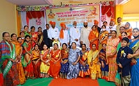veerashaiva teli Samaj Welcome Shri Sant Santaji Jagnade Maharaj rathyatra in Latur