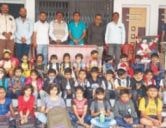 Akkalkuva first Ideal School Santaji Jagnade Maharaj punyatithi