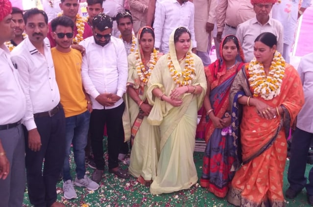 Mamta Ajmera nominated to the post of Akhil Bhartiya Teli Mahasabha Bundi Women District President