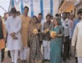 teli Sahu MAHASangathan Madhya Pradesh Decision to install maa Karma 101 feet statue flag