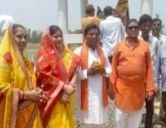 Sahu Samaj Nivas Nagar dwara nikaali gai shobhayatra