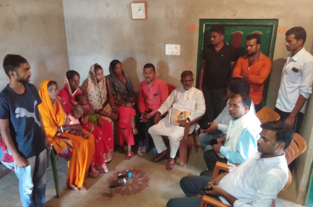 Jharkhand Sahu Samaj Pradesh Adhyaksh Meet the relatives of the deceased Arjun Sahu