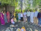 Ahmednagar Jilha teli Samaj Mahasabha va rahata Taluka teli Samaj Awla vriksh Pujan va van bhojan Utsav Sampanna Ahmednagar Jilha teli Samaj Mahasabha va rahata Taluka teli Samaj Awla vriksh Pujan va van bhojan Utsav Sampanna