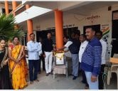 Sant Shiromani Santaji Jaganade Maharaj Jayanti celebrated with enthusiasm in Vaijapur taluka
