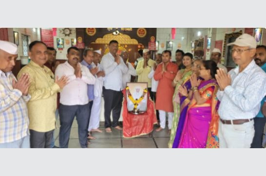 Shri Sant Santaji Jaganade Maharaj Jayanti celebrated with enthusiasm on behalf of Tilvan Teli Samaj Talegaon Dabhade