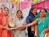 Bhoomipujan of the building of Sahu Samaj on the first day of the year of Sarangarh District Sahu Sangh Bhoomipujan of the building of Sahu Samaj on the first day of the year of Sarangarh District Sahu Sangh
