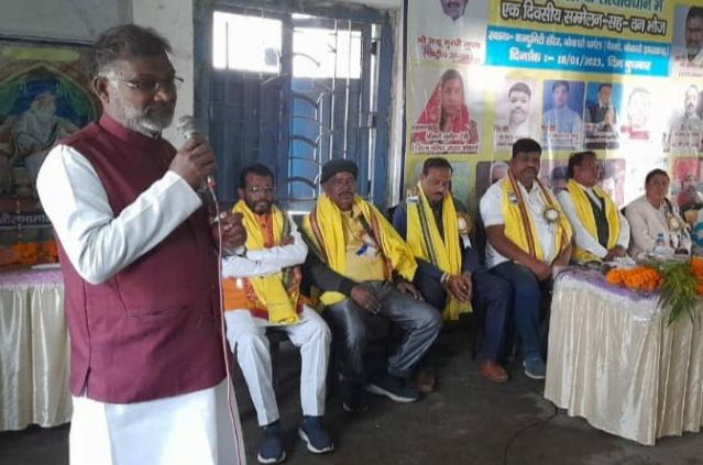 Important role of the people of Teli Samaj in forming the government in the state and the country Sunil Sahu Important role of the people of Teli Samaj in forming the government in the state and the country Sunil Sahu