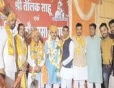 Maa Karmas grand Rath Yatra organized by Sahu Rathore Teli Samaj reached Ashta peoples representatives welcomed