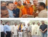 Sahu Samaj Bhopal handed over the invitation to the Akhil Bhartiya yuvak yuvti Parichay Sammelan to the CM of the state