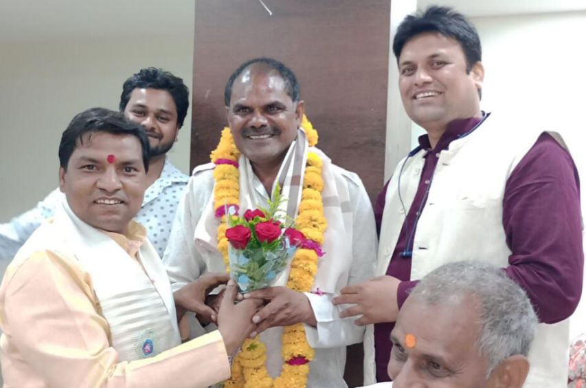 State President of Rashtriya Teli Sahu Maha Sangathan Ravi Karan Sahu thanked all other organizations State President of Rashtriya Teli Sahu Maha Sangathan Ravi Karan Sahu thanked all other organizations