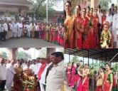 Celebration of Santaji Maharaj Jayanti in Dhule city by Maharashtra prantik Tailik Mahasabha