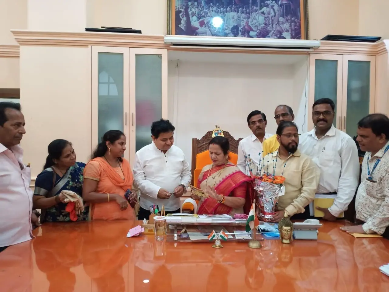  Teli Samaj Request for Sant Santaji Jagnade Maharaj Jayanti to Kishori Pednekar Municipal Corporation of Greater Mumba