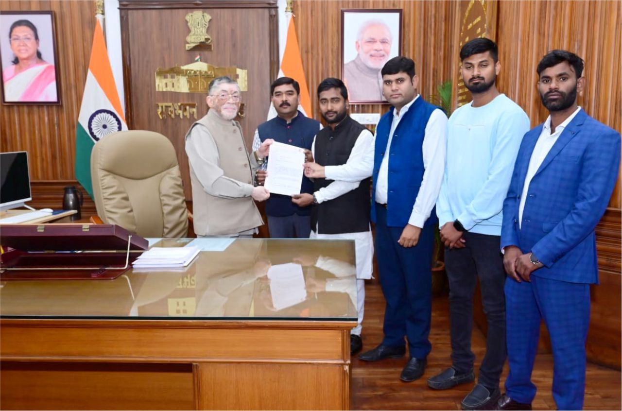Jharkhand Teli Samaj Meets Governor for Teli Ghani Board Demand Jharkhand Teli Samaj Meets Governor for Teli Ghani Board Demand