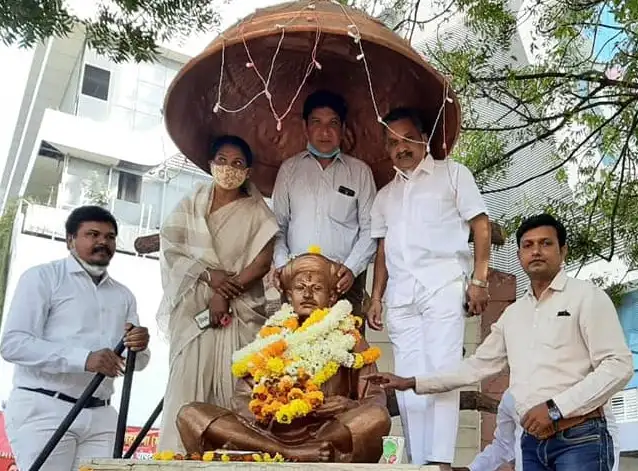 Akhil Vidarbha teli Samaj Sangathan celebrity Sant Santaji Jagnade Jayanti