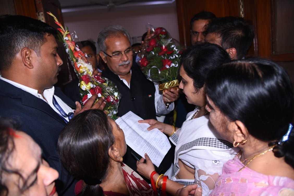 Sahu Teli Samaj meet to chief minister Bhupesh Baghel Chhattisgarh