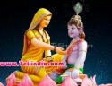 bhakta mata karma devi with krishna