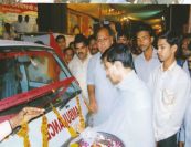 teli samaj aharashtra celebrating ramdas tadas birthday