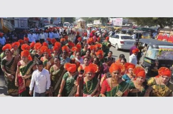 Akola  Teli Samaj Celebrati Santaji Jagnade Maharaj Jayanti