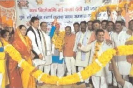 Damoh Teli Sahu Samaj Karma Devi Jayanti celebrated in historical style
