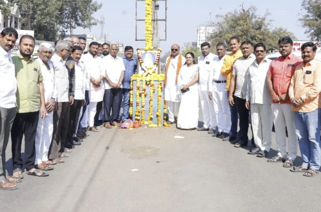 Dharashiv Teli Samaj Sant Santaji Jagnade Maharaj Jayanti Utsaahat Saanpann