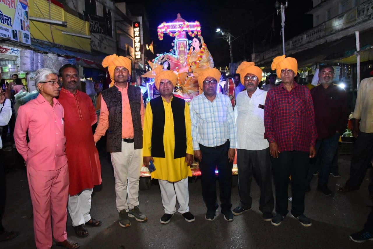 Grand Celebration of Maa Karma Jayanti Successfully Concludes in Badnawar – Madhya Pradesh Tailik Sahu Sabha Dhar