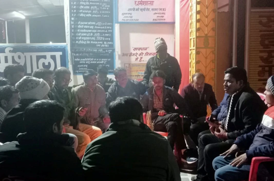 Khemchand Sahu became the president of Sahu Samaj Yuva Mandal