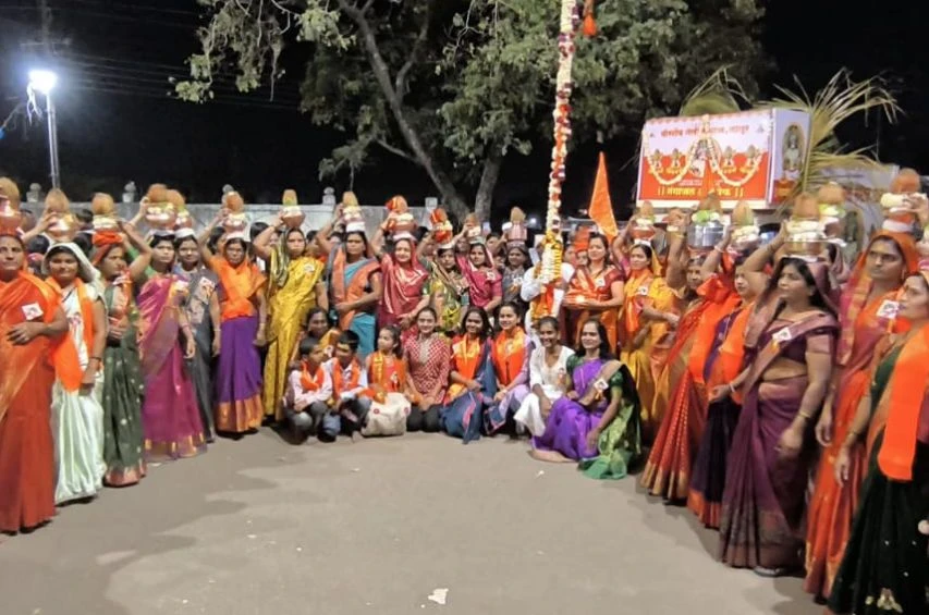 Latur Virashaiva Teli Samaj Celebrates Mahashivratri with Gangajal Abhishek 