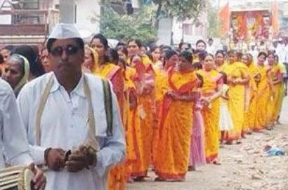 Rally on Punyatithi of Santaji Jaganade Maharaj in Ambad